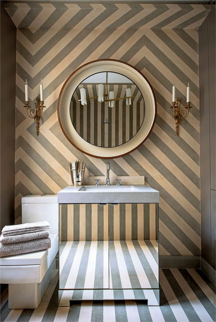 diagonal stripes on the walls diagonal stripes on the walls