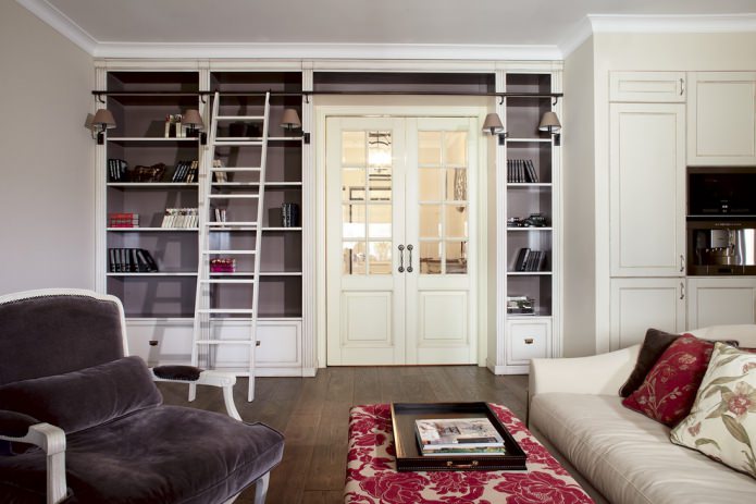 dark floor and light doors dark floor and light doors