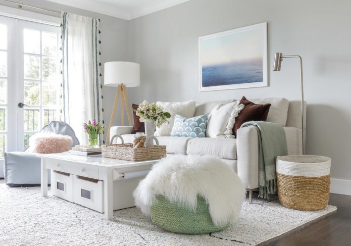 light painting of walls