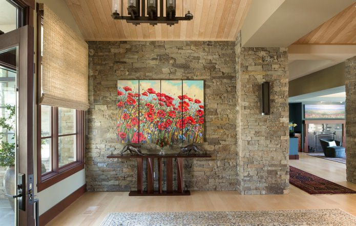 interior decoration with natural stone interior decoration with natural stone