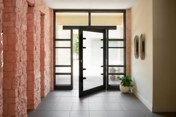 pink stone in the interior pink stone in the interior