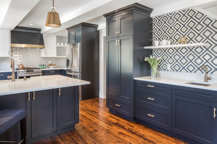 neoclassical kitchen