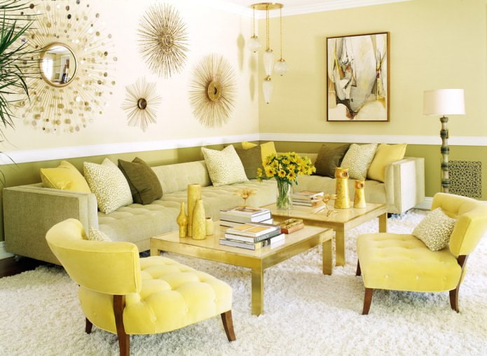 light yellow walls