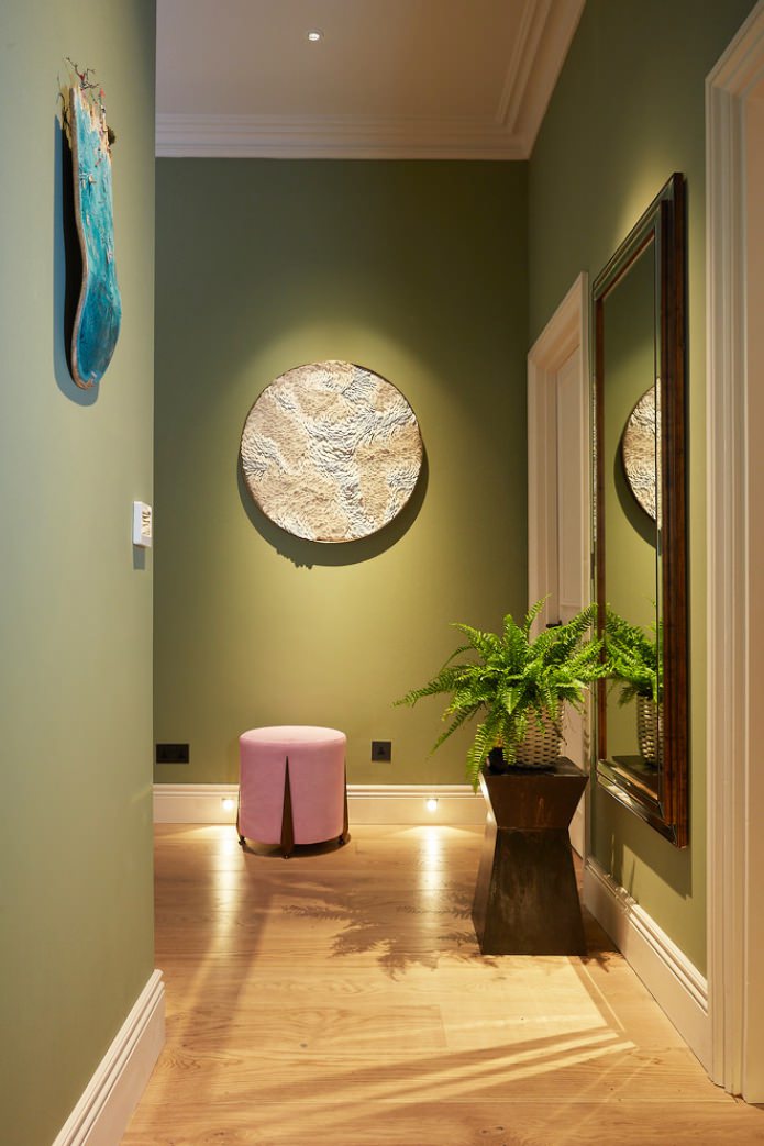olive walls in the hallway olive walls in the hallway
