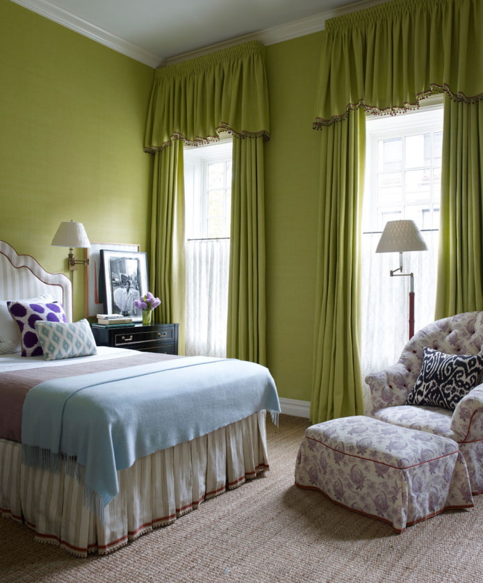 pistachio curtains in the interior pistachio curtains in the interior
