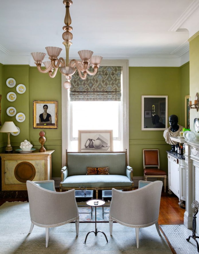 living room with green walls living room with green walls