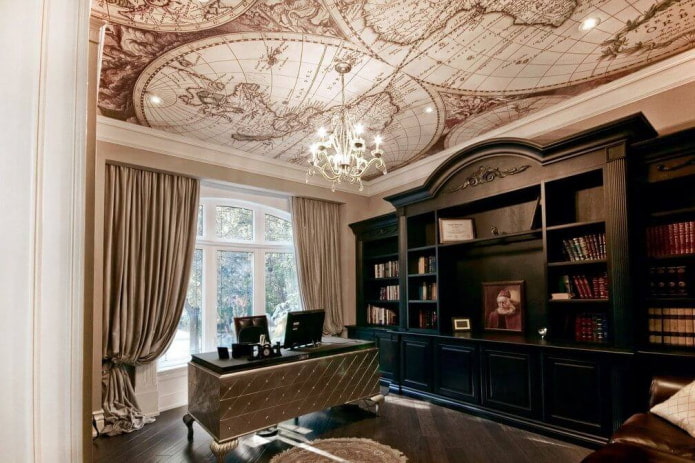 Photo printing on the ceiling