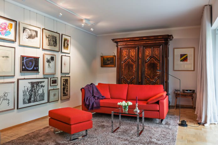 bright sofa in the living room bright sofa in the living room