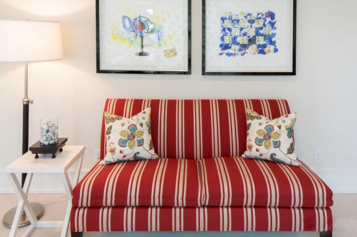 striped sofa striped sofa