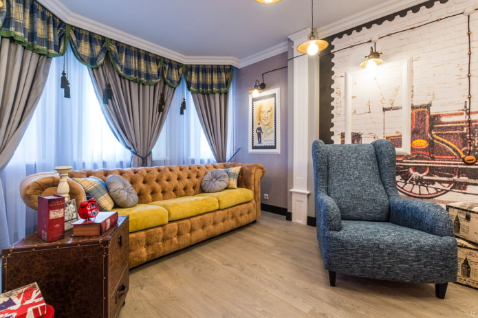 yellow chesterfield sofa in the interior yellow chesterfield sofa in the interior