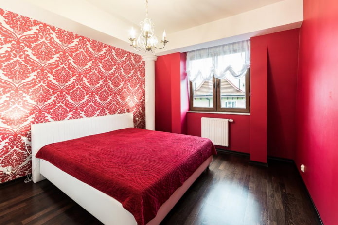 red and white wallpaper with monograms red and white wallpaper with monograms