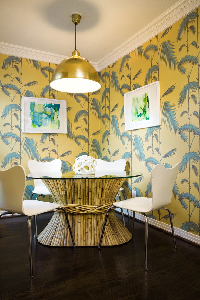 yellow-green wallpaper with a pattern yellow-green wallpaper with a pattern