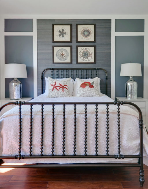 wall decor with wallpaper