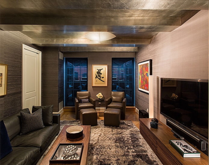 living room with plaster wallpaper living room with plaster wallpaper