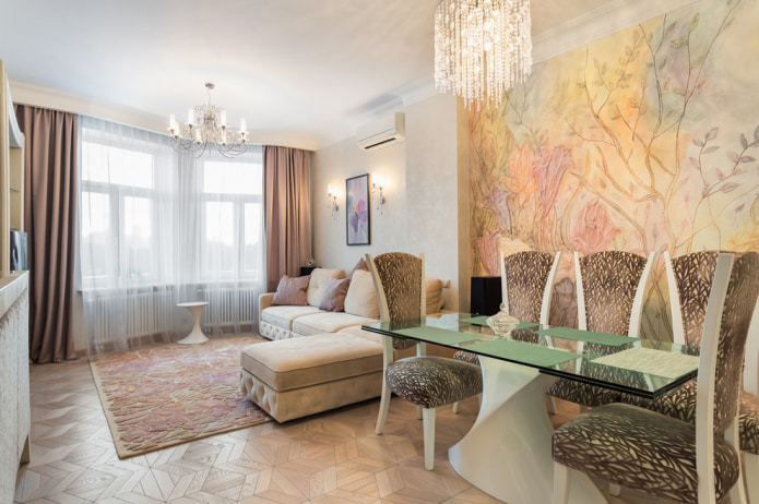 wallpaper in the living room wallpaper in the living room