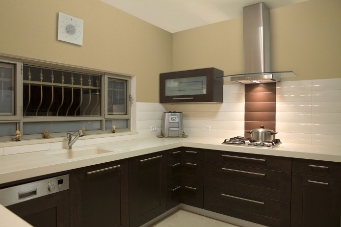 glass wallpaper in the kitchen glass wallpaper in the kitchen