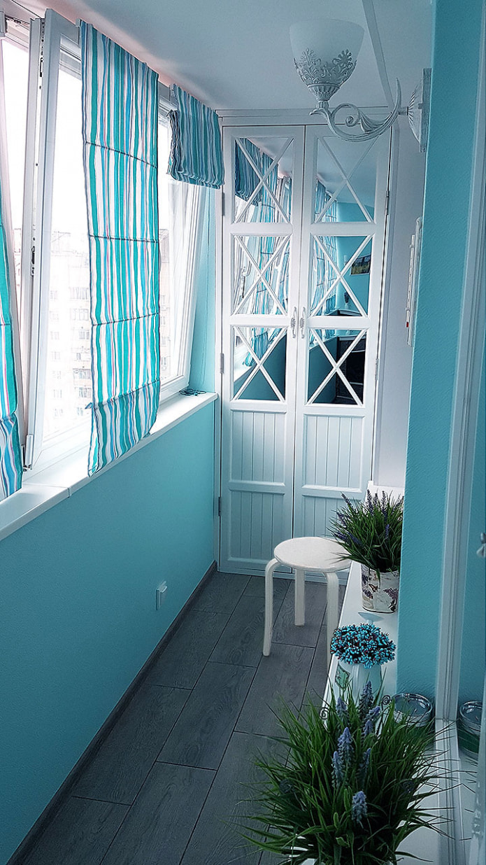 fiberglass wallpaper on the balcony fiberglass wallpaper on the balcony