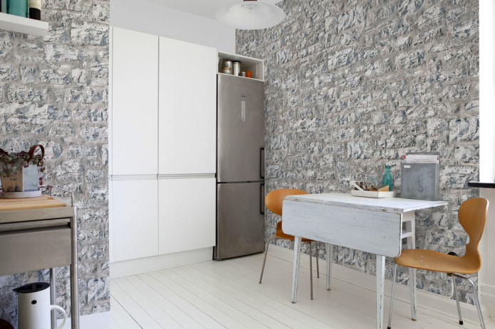 wallpaper for decorative stone