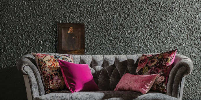 volumetric pattern on the wallpaper volumetric pattern on the wallpaper