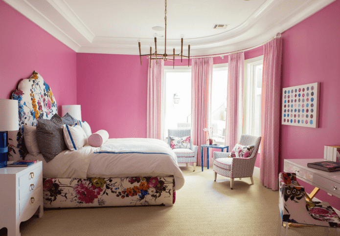 Pink walls Pink walls