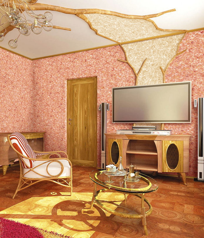 liquid wallpaper in the living room liquid wallpaper in the living room