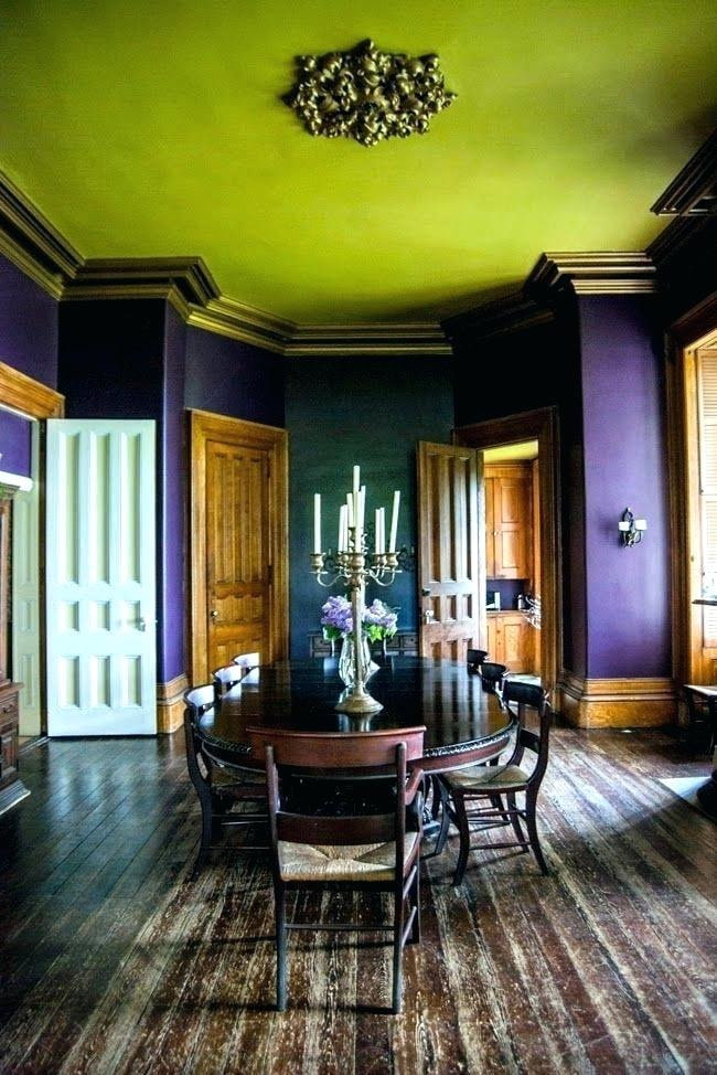 green ceiling green ceiling