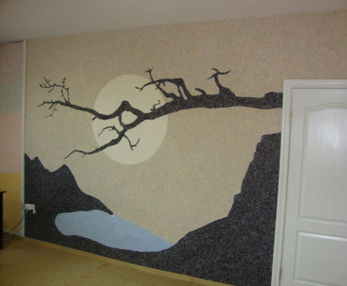 drawing landscape with rocks and sea drawing landscape with rocks and sea