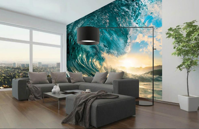 wall mural with wave pattern wall mural with wave pattern