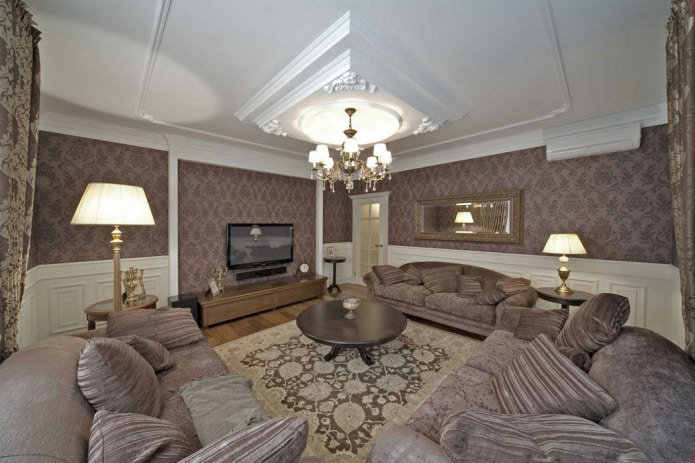 living room in classic style
