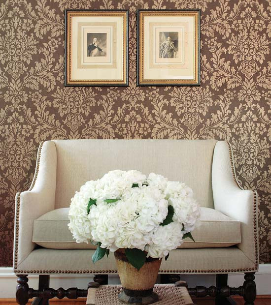 wallpaper with monograms
