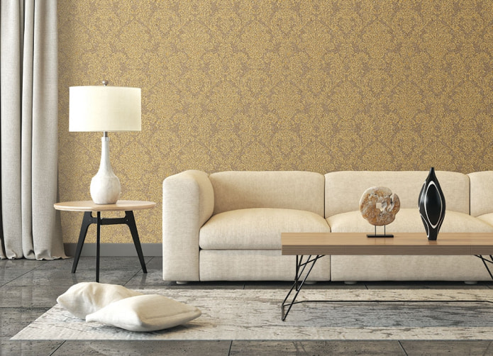 caramel color wallpaper