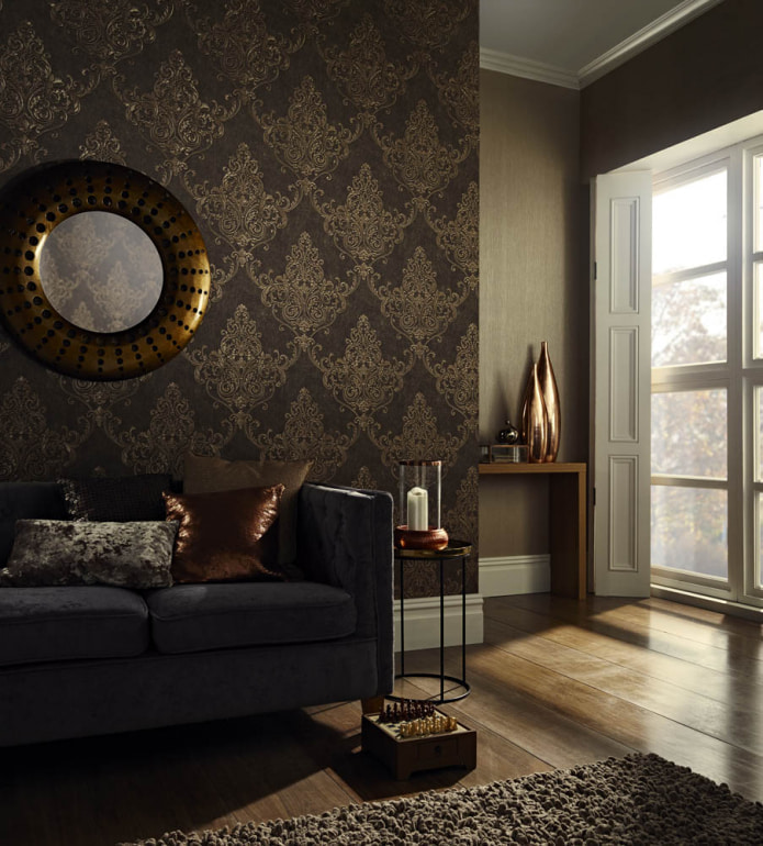 dark brown wallpaper