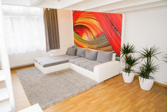 Abstraction on the wall Abstraction on the wall