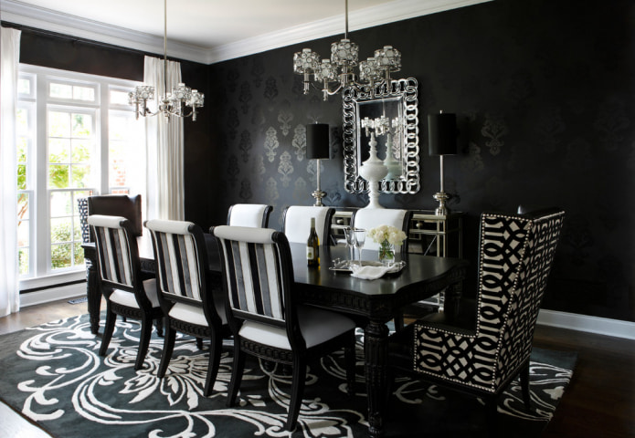 black wallpaper with damask pattern black wallpaper with damask pattern