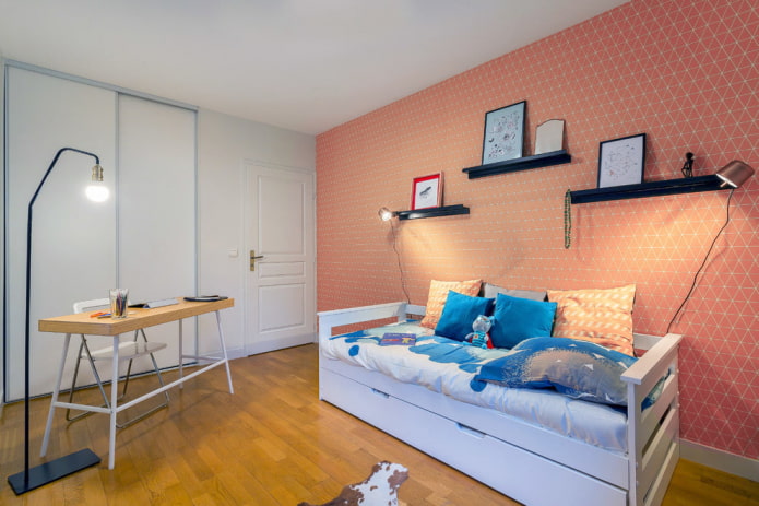 laminate flooring and peach wallpaper laminate flooring and peach wallpaper