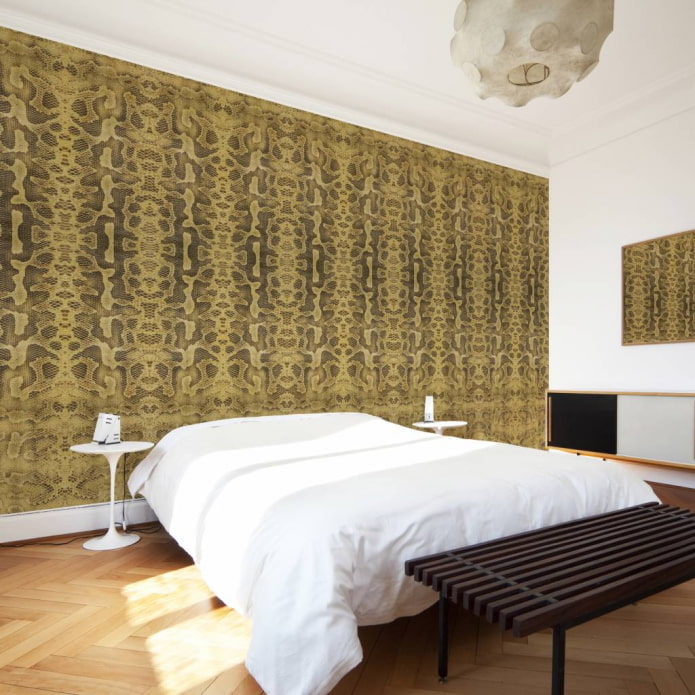 wallpaper for snakeskin in the interior wallpaper for snakeskin in the interior