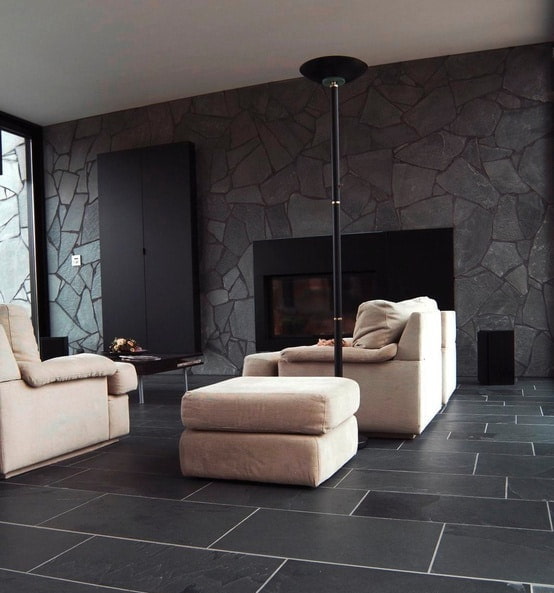 wallpaper under black stone