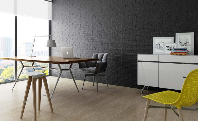 wallpaper under black stone