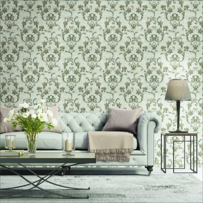 monogram in the interior of the living room monogram in the interior of the living room