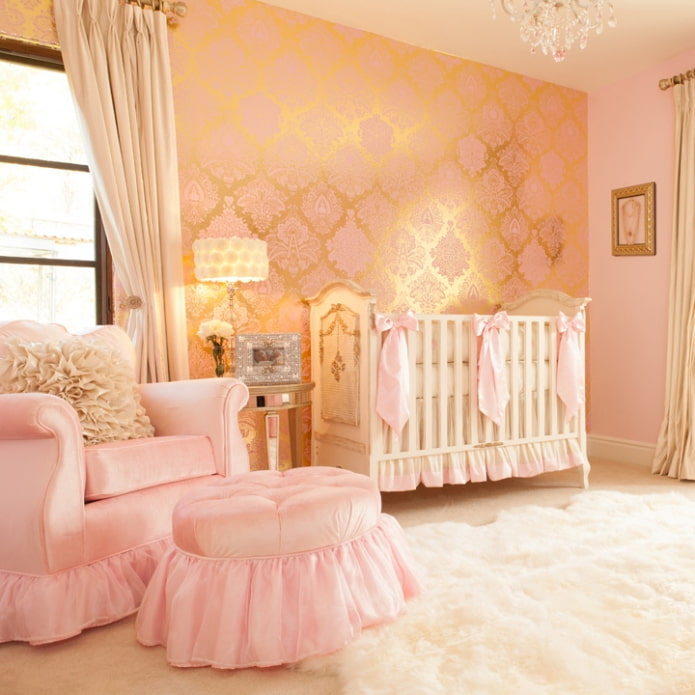 monogram in the interior of the children's room monogram in the interior of the children's room