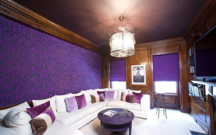 purple wallpaper with monogram ornament purple wallpaper with monogram ornament