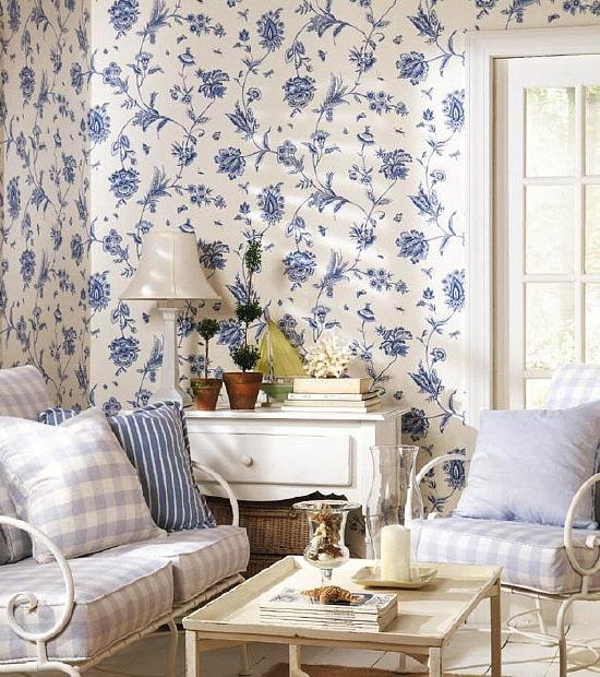 floral wallpaper in provence style floral wallpaper in provence style