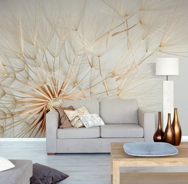 photomural with dandelion photomural with dandelion