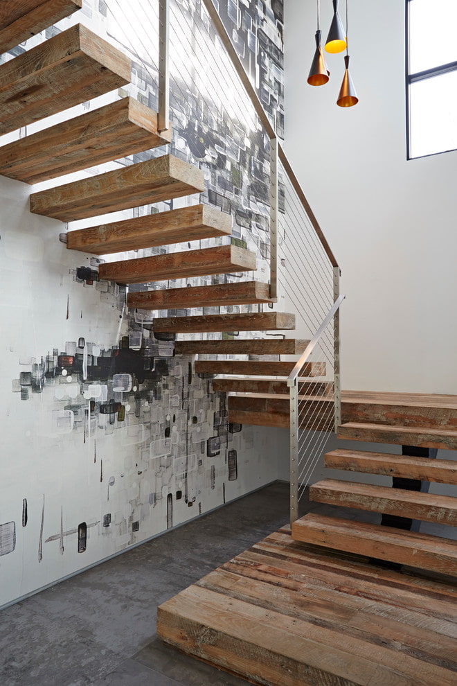 Staircase wall decoration