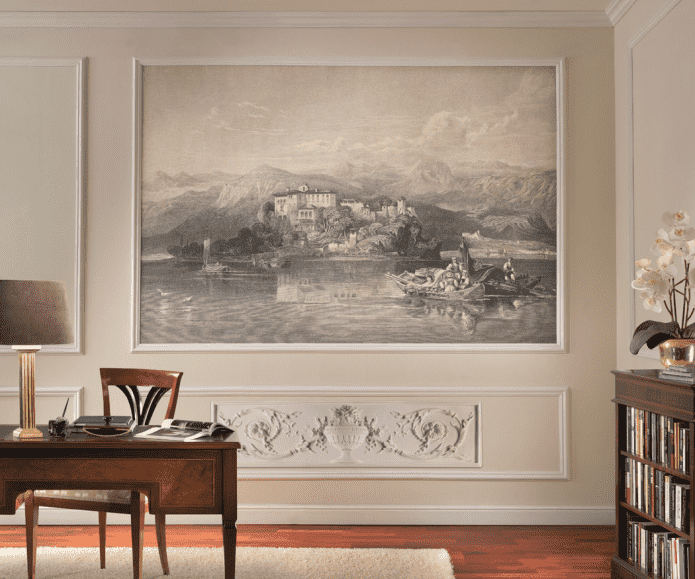 decorative panel in the interior