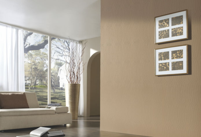 wallpaper for painting in the interior