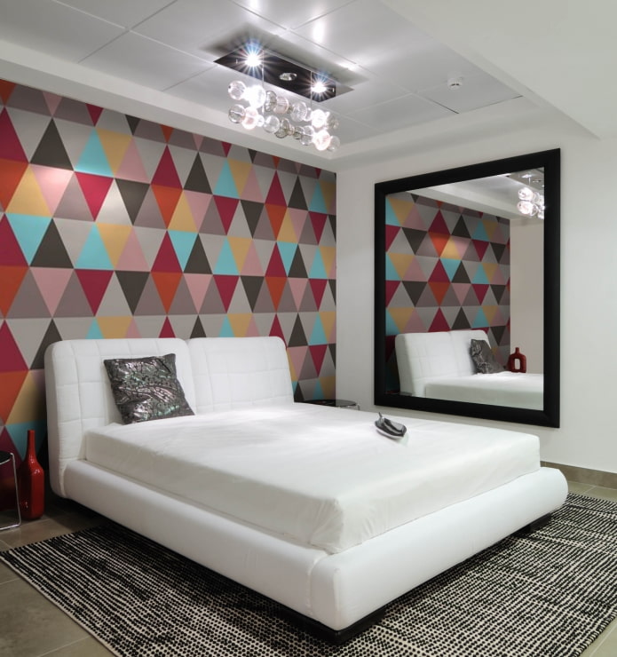 accent wall in the interior