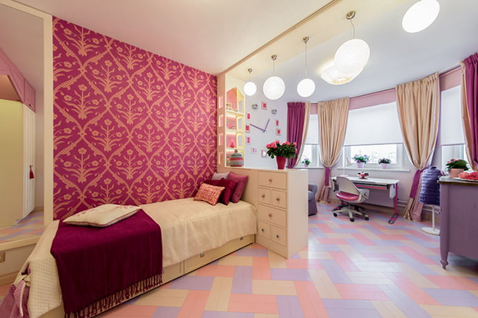 pink kids room