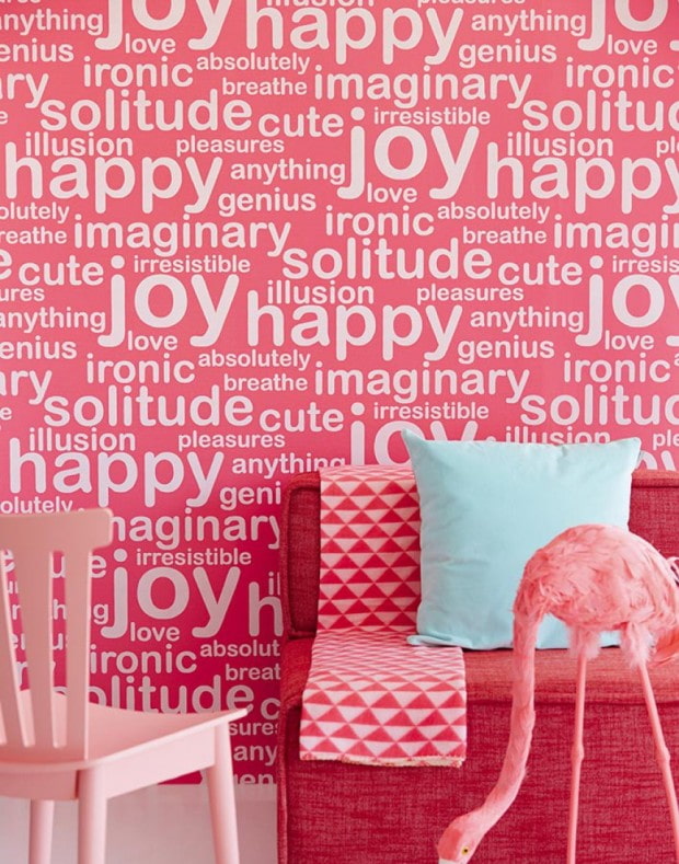 wallpaper with inscriptions