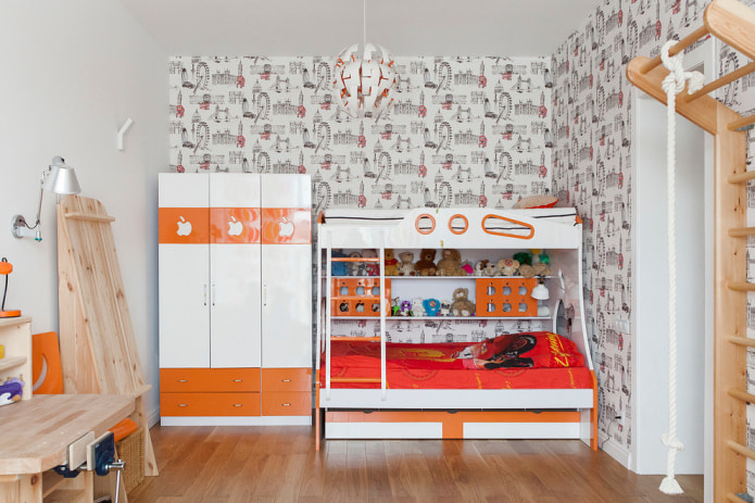 nursery for two boys